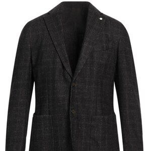 L.B.M. 1911 Luigi Bianchi Mantova essential flannel sport coat 50/40US NWT$1695